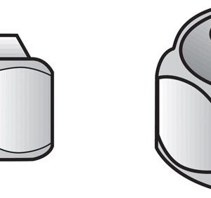 Hillman 3/8 in. Stainless Steel SAE Nylon Lock Nut 50 pk