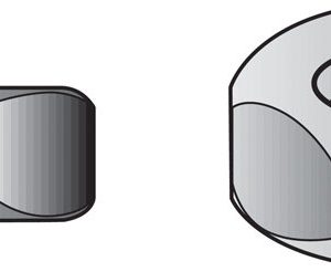 Hillman 10 in. Stainless Steel SAE Screw Nut 100 pk