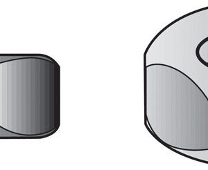 Hillman Stainless Steel USS Hex Nut 100 pk