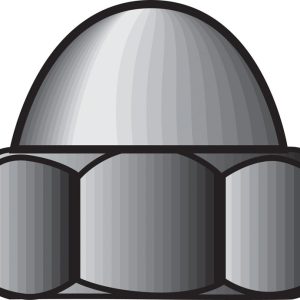 Hillman 5/16 in. Stainless Steel SAE Acorn Nut 50 pk