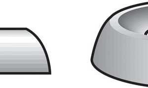 Hillman Stainless Steel 14 in. Countersunk Finish Washer 100 pk