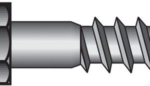 Hillman 1/4 in. X 1-1/2 in. L Hex Stainless Steel Lag Screw 50 pk