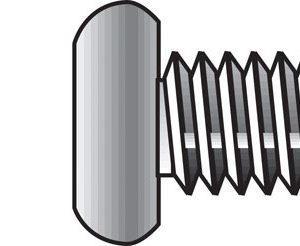 Hillman No. 10-32 X 1-1/2 in. L Phillips Flat Head Stainless Steel Machine Screws 100 pk