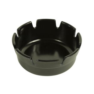 Fox Run Black Melamine Ashtray