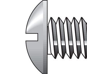 Hillman No. 8-32 X 1/2 in. L Combination Truss Head Zinc-Plated Steel Machine Screws 100 pk