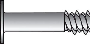 Hillman Tapper 3/16 in. D Steel Hex Head Concrete Screw Anchor 100 pk