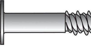 Hillman Tapper 3/16 in. D Steel Hex Head Concrete Screw Anchor 100 pk