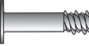 Hillman Tapper 3/16 in. D Steel Hex Head Concrete Screw Anchor 100 pk