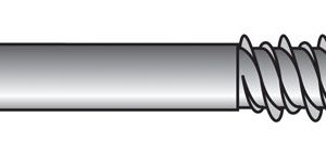 Hillman Tapcon 3/16 in. D Steel Flat Head Concrete Screw Anchor 100 pk