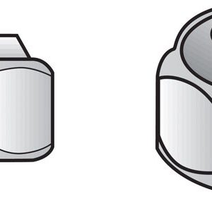 Hillman 5/16 in. Zinc-Plated Steel SAE Nylon Lock Nut 100 pk