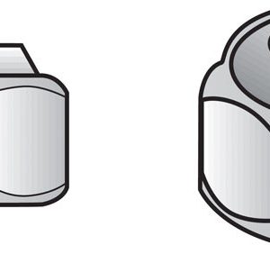 Hillman 3/8 in. Zinc-Plated Steel SAE Nylon Lock Nut 100 pk