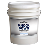 Benjamin Moore Knockdown - Satin