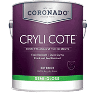 Cryli Cote® 100% Acrylic Exterior Paint - Semi-Gloss