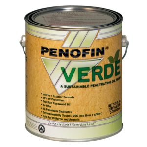 Penofin Verde Semi-Transparent Cedar Oil-Based Penetrating Wood Stain 1 gal