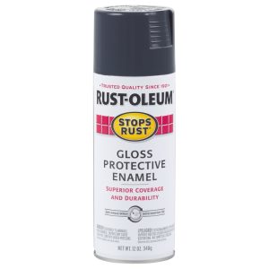 Rust-Oleum Stops Rust Gloss Deep Slate Spray Paint 12 oz