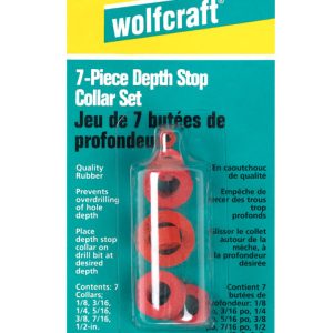 Wolfcraft Drill Stop Set 7 pc