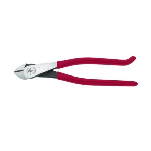 Klein Tools 9 in. Plastic/Steel Standard Angled Head Diagonal Pliers