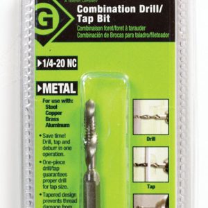 Greenlee High Speed Steel Drill and Tap Bit 1/4-20 1 pc