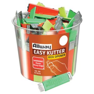 Allway Easy Kutter 5.9 in. Sliding Box Cutter Assorted 50 pk