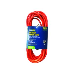 Projex Outdoor 25 ft. L Orange Extension Cord 16/3 SJTW