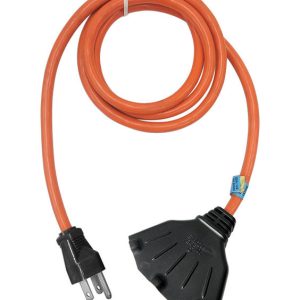 Projex Indoor 10 ft. L Orange Extension Cord 12/3